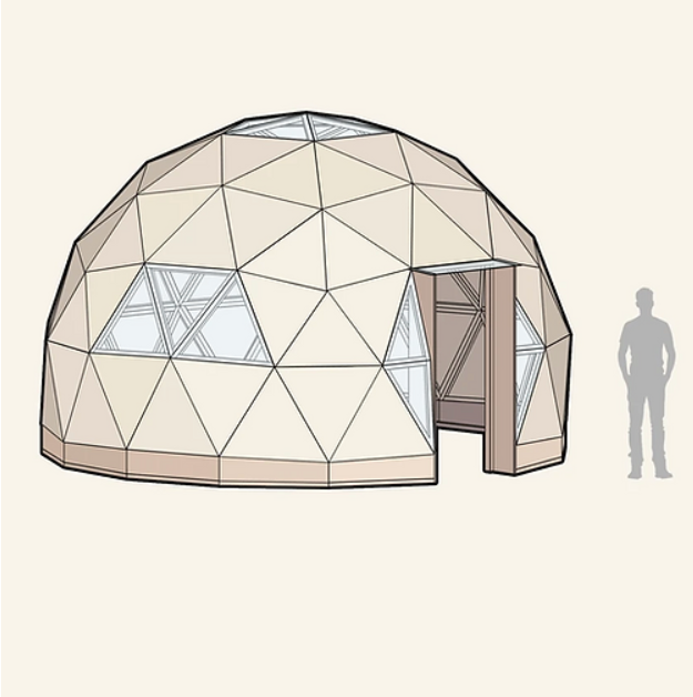 15 Foot Diy Cedar Dome Kit