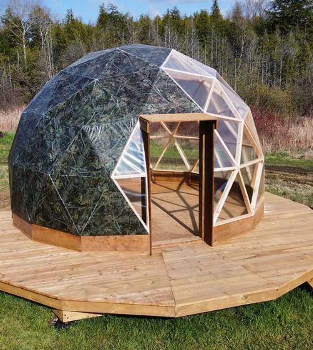 18 Foot DIY Cedar Dome Kit