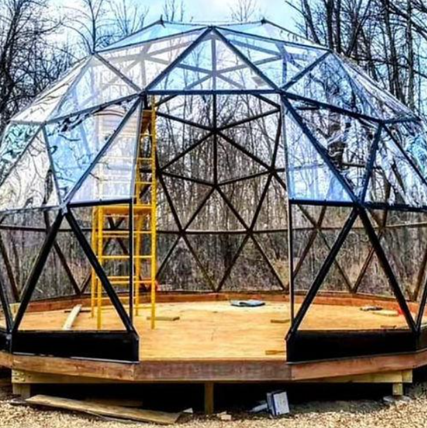 20 Foot DIY Cedar Dome Kit
