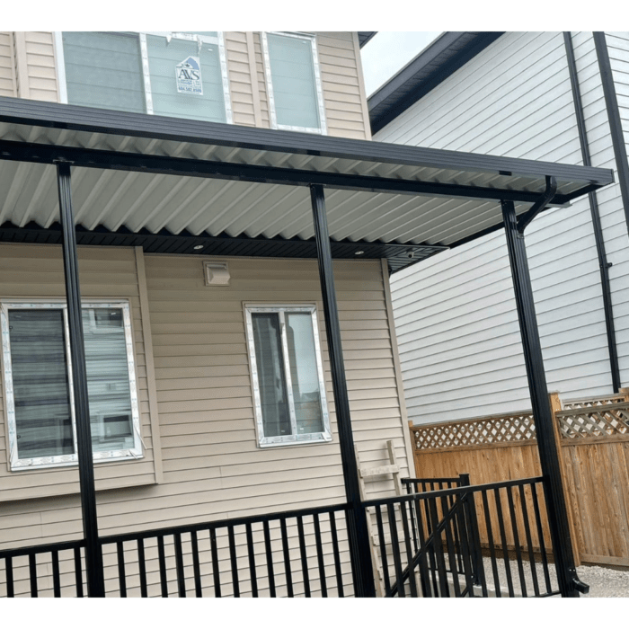 12′ x 20′ Aluminum and Polycarbonate Skylights Patio Cover