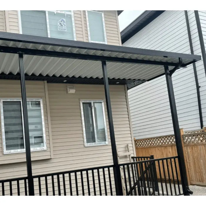 14′ x 18′ Aluminum and Polycarbonate Skylights Patio Cover