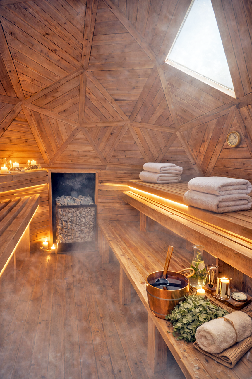 10 ft Luxury Sauna Dome