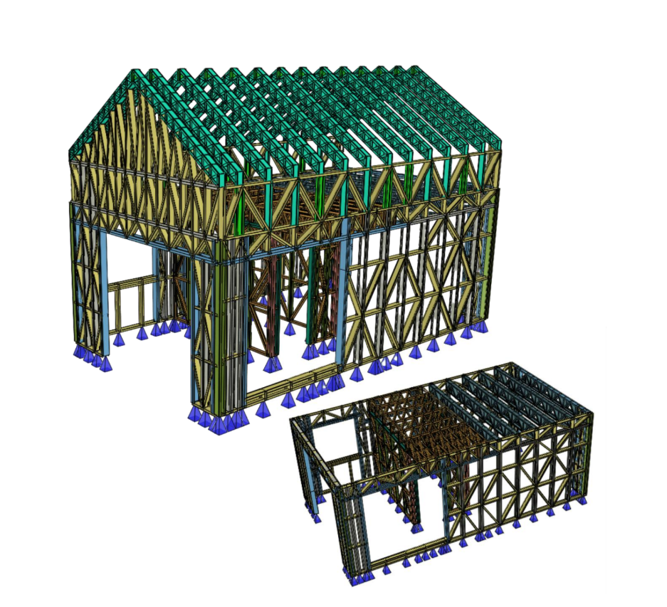 Tiny Home - 573 Ft² - 1 Bedroom Bungalow With Mezzanine