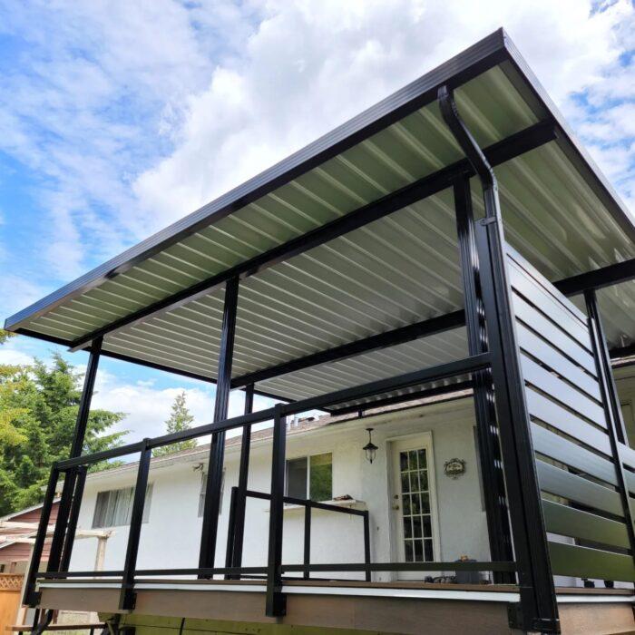 15′ x 16′ Aluminum and Polycarbonate Skylights Patio Cover