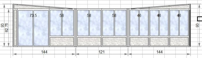 Sunroom Kit 10' x 12'