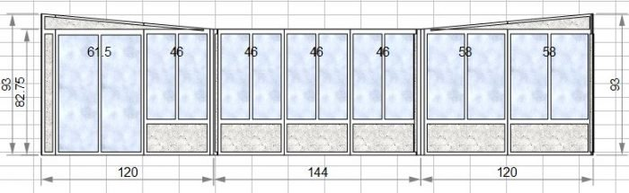Sunroom Kit 12' x 10'