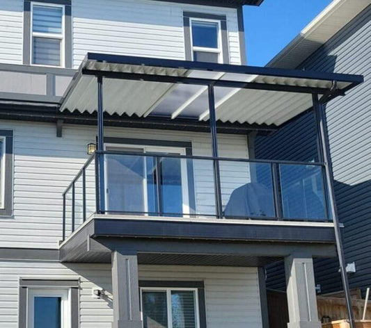 12′ x 16′ Aluminum and Polycarbonate Skylights Patio Cover