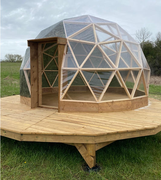 18 Foot DIY Cedar Dome Kit