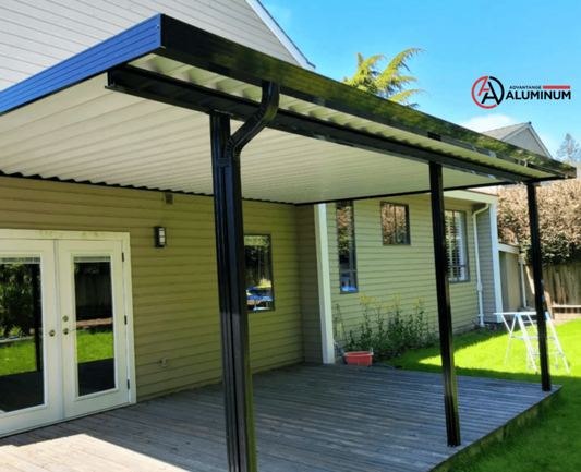 10′ x 18′ Aluminum and Polycarbonate Skylights Patio Cover
