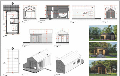 Tiny Home - 367 Ft² - 1 Bedroom Bungalow