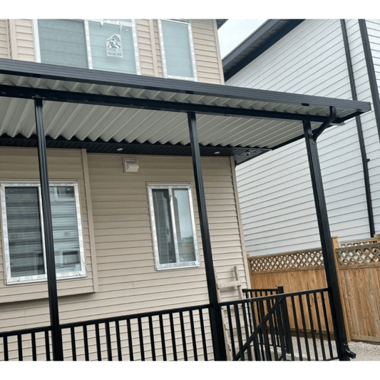 12′ x 20′ Aluminum and Polycarbonate Skylights Patio Cover