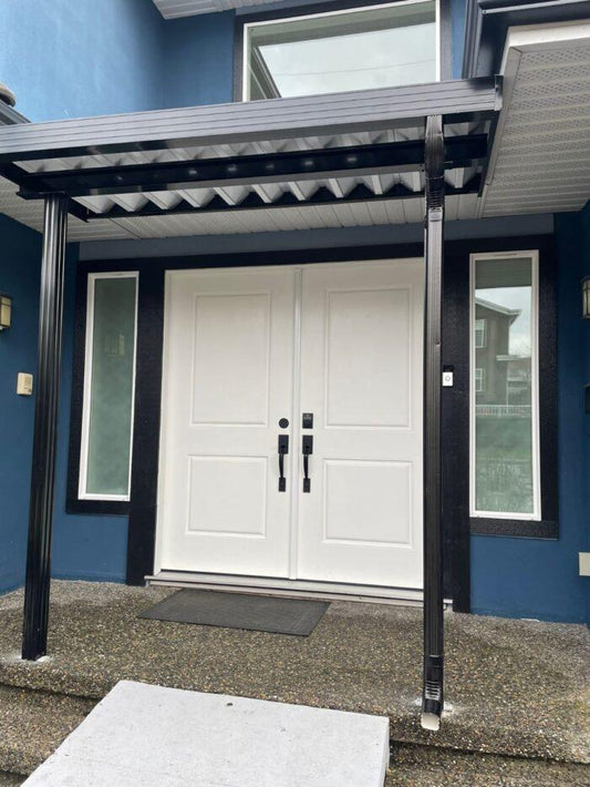 9′ x 10′ Aluminum and Polycarbonate Skylights Patio Cover