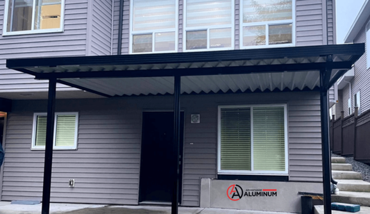 10′ x 16′ Aluminum and Polycarbonate Skylights Patio Cover