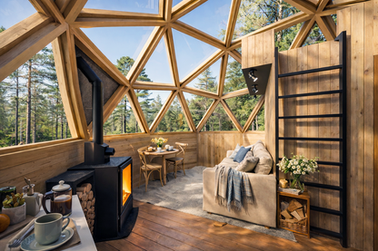 Fully Assembled  LUXURY 15 Foot Cedar Dome