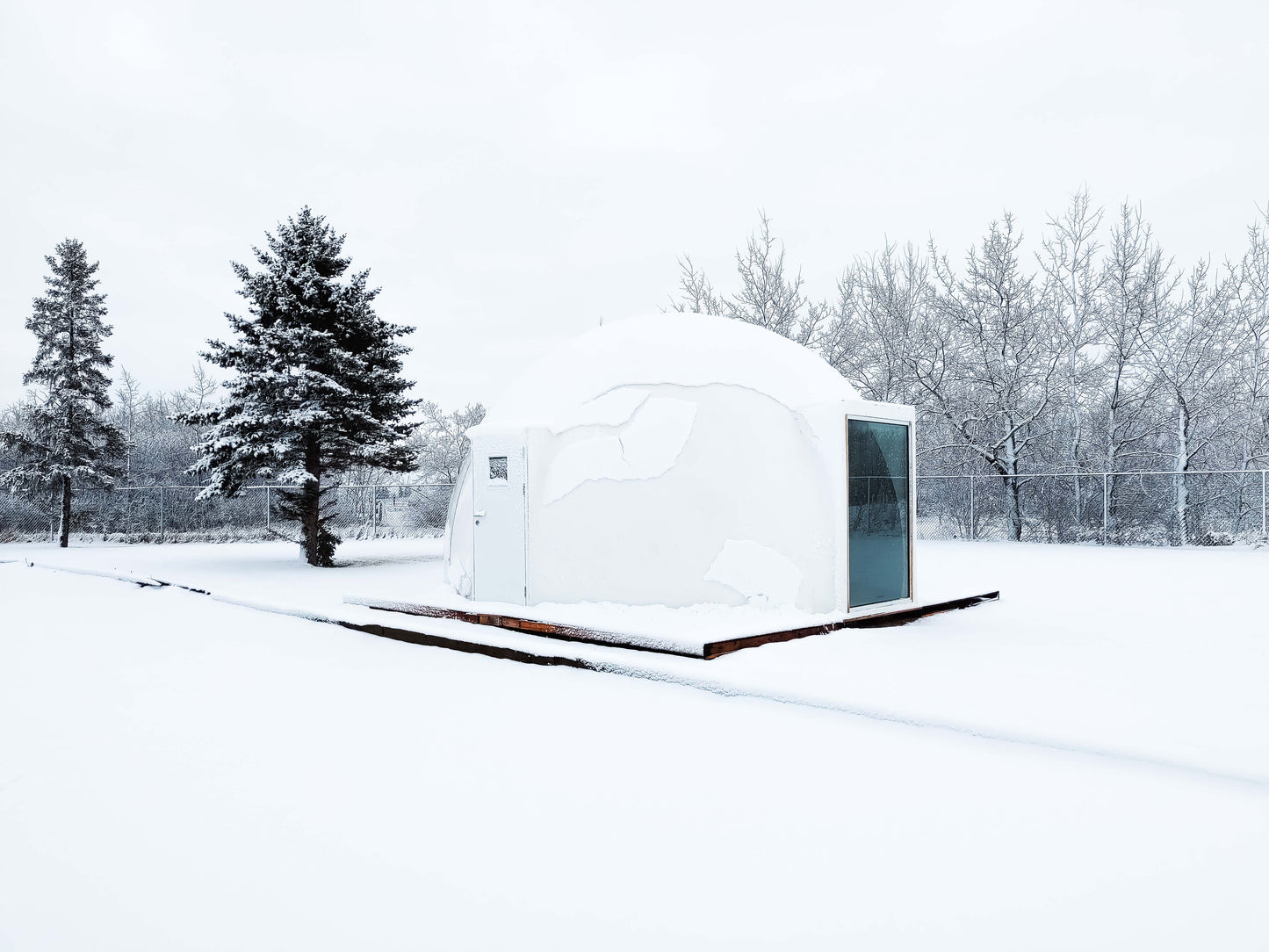 4 Season 20 Foot Fiberglass Dome Kit