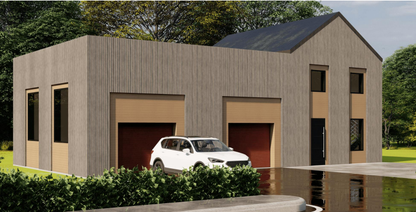 Mechanic Shop - 2,246 Ft² Area, 16 Ft Height, (x2) Door 10x10 Ft