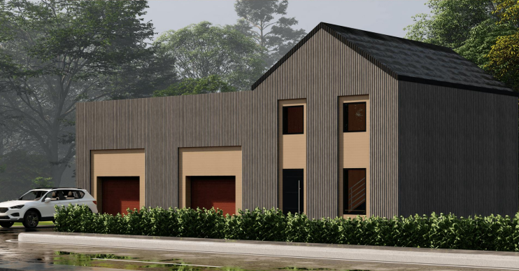 Mechanic Shop - 2,246 Ft² Area, 16 Ft Height, (x2) Door 10x10 Ft