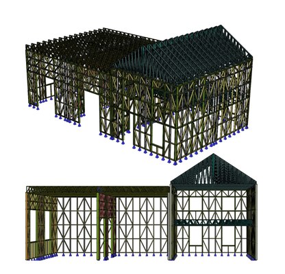 Mechanic Shop - 2,246 Ft² Area, 16 Ft Height, (x2) Door 10x10 Ft