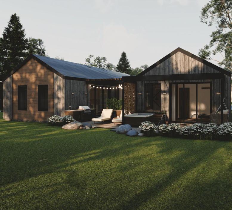 Single Family Home - 2,260 Ft² - 3 Bedrooms Farmhouse Bungalow