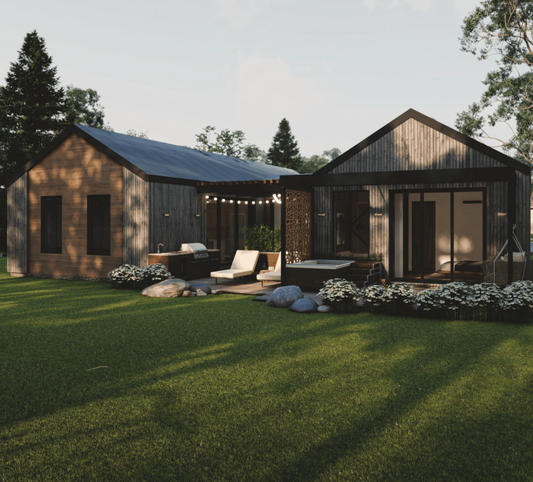 Single Family Home - 2,260 Ft² - 3 Bedrooms Farmhouse Bungalow