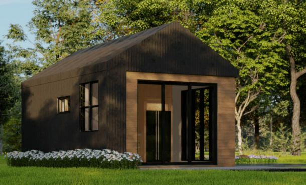 Tiny Home - 367 Ft² - 1 Bedroom Bungalow