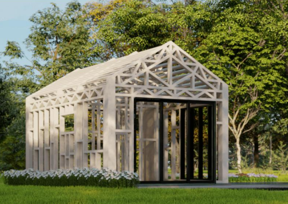 Tiny Home - 367 Ft² - 1 Bedroom Bungalow