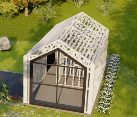 Tiny Home - 367 Ft² - 1 Bedroom Bungalow