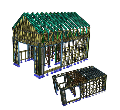 Tiny Home - 573 Ft² - 1 Bedroom Bungalow With Mezzanine