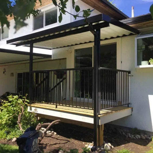 14′ x 16′ Aluminum and Polycarbonate Skylights Patio Cover