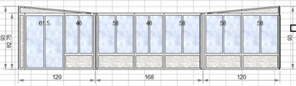 Sunroom Kit 14' x 10'
