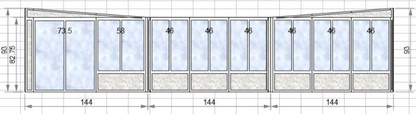 Sunroom Kit 12' x 12'
