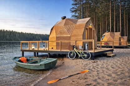 Fully Assembled  LUXURY 15 Foot Cedar Dome