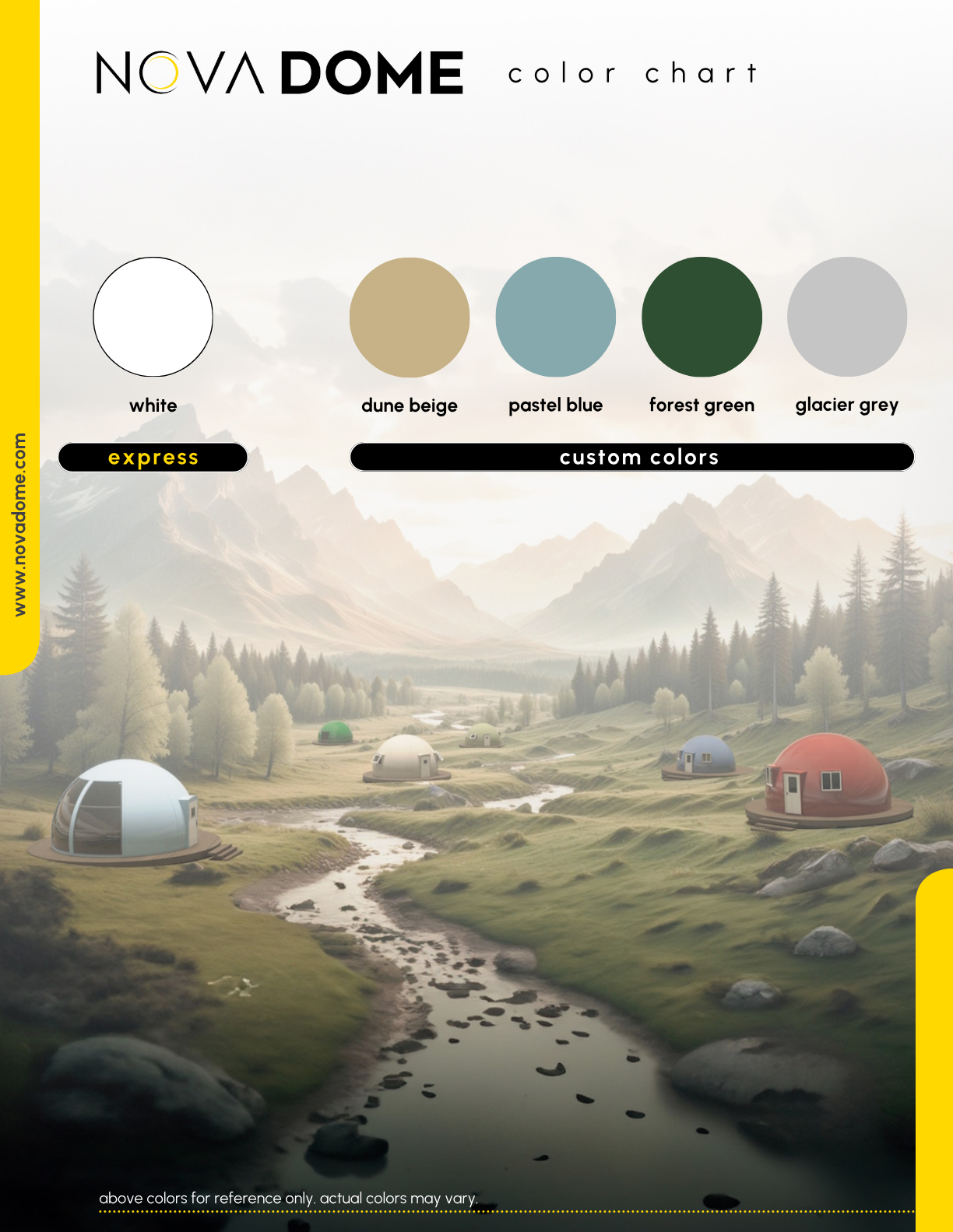 4 Season 20 Foot Fiberglass Dome Kit